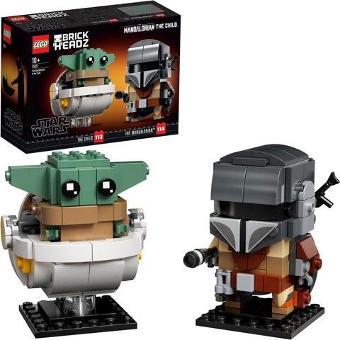 LEGO® BrickHeadz 75317 - A Mandalori™ és A Gyermek