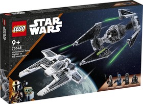 LEGO® Star Wars™ 75348 - Mandalóri Fang vadászgép vs. TIE elfogóvadász™