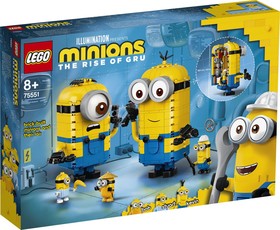 LEGO® Minions® 75551 - Kocka minyonok és barlangjuk