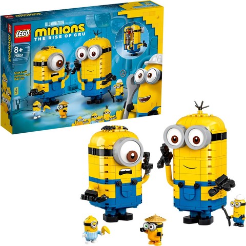 LEGO® Minions® 75551 - Kocka minyonok és barlangjuk