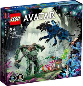 LEGO® Avatar 75571 - Neytiri és Thanator az  AMP Suit-os Quaritch ellen