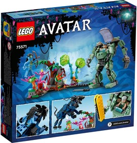 LEGO® Avatar 75571 - Neytiri és Thanator az  AMP Suit-os Quaritch ellen