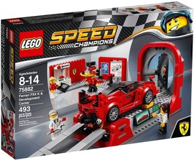 LEGO® Speed Champions 75882 - Ferrari FXX Kutató és fejlesztő központ