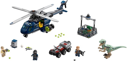 LEGO® Jurassic World 75928 - Blue helikopteres üldözése