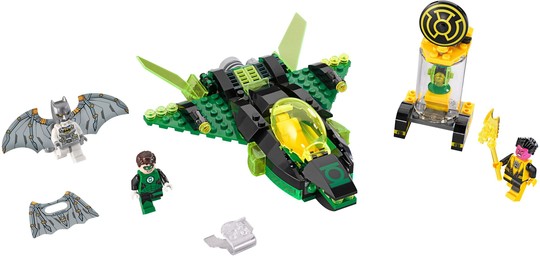 LEGO® DC 76025 - Zöld Lámpás Sinestro ellen