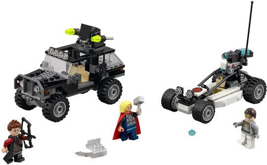 LEGO® Marvel 76030 - A Bosszúállók Hidrájának erőpróbája