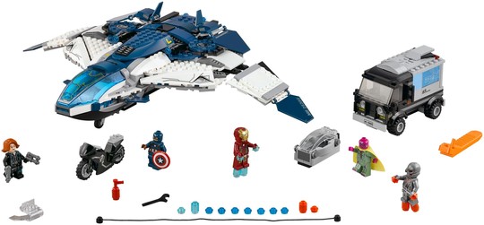 LEGO® Marvel 76032 - A Bosszúállok Quinjet City üldözés