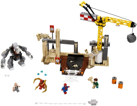 LEGO® Marvel 76037 - Rhino és a szuper gonosz Homokember egyesítik erőiket