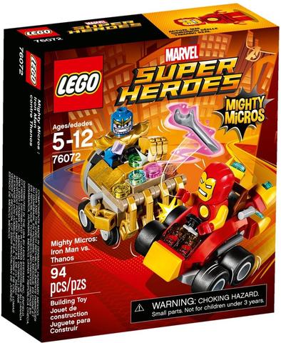 LEGO® Marvel 76072 - Mighty Micros: Vasember és Thanos összecsapása