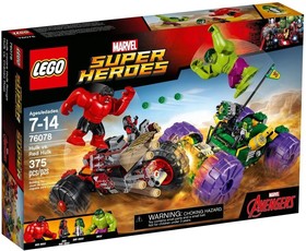 LEGO® Marvel 76078 - Hulk és Vörös Hulk összecsapása
