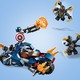 LEGO® Marvel 76123 - Amerika Kapitány Outrider támadás