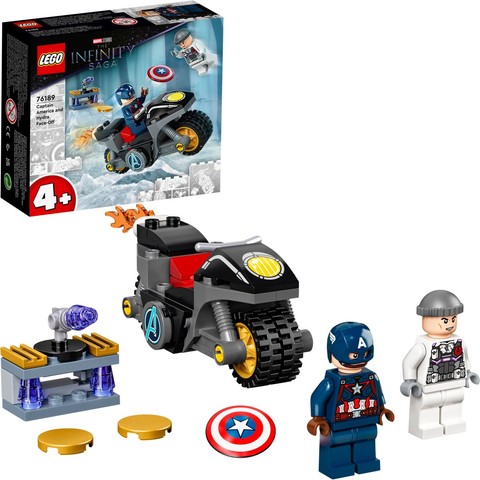 LEGO® Marvel 76189 - Amerika Kapitány és Hydra szemtől szemben