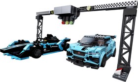 LEGO® Speed Champions 76898 - Formula E Panasonic Jaguar Racing GEN2 car & Jaguar I-PACE eTROPHY