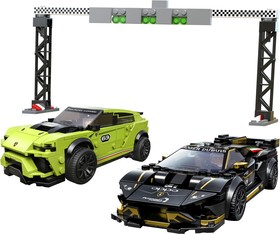 LEGO® Speed Champions 76899 - Lamborghini Urus ST-X & Lamborghini Huracán Super Trofeo EVO