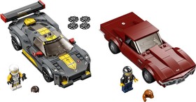 LEGO® Speed Champions 76903 - Chevrolet Corvette C8.R Race Car és 1968 Chevrolet Corvette