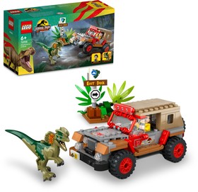 Dilophosaurus támadás