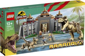 LEGO® Jurassic World 76961 - Látogatóközpont: T-Rex és raptortámadás