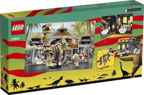 LEGO® Jurassic World 76961 - Látogatóközpont: T-Rex és raptortámadás