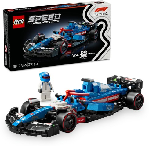 LEGO® Speed Champions 77246 - Visa Cash App RB VCARB 01 F1® versenyautó