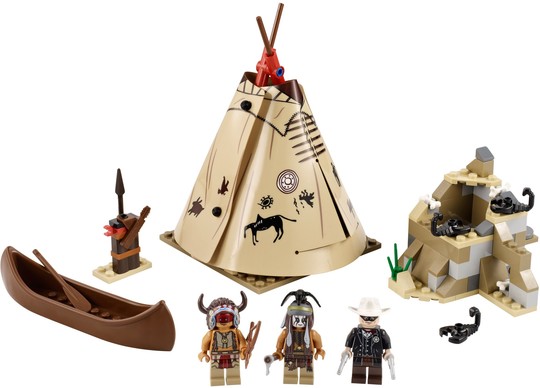 LEGO® Lone Ranger 79107 - Komancs Tábor