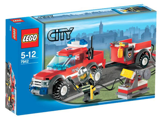 LEGO® City 7942 - Tűzoltó pick-up (sérült dobozos)
