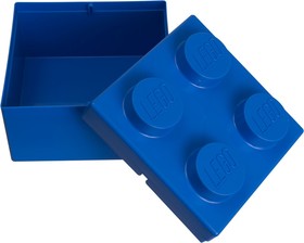 Kék 2x2 tárolódoboz