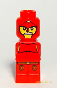 Microfig Minotaurus Gladiator-piros