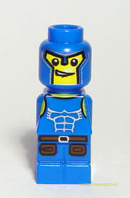 Microfig Minotaurus Gladiator-kék