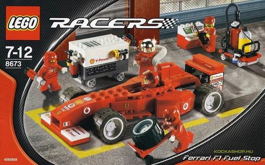 LEGO® Racers 8673 - Ferrari F1 Boxkiállás