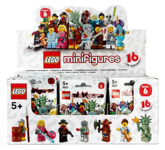 LEGO® Minifigurák 8827 - Minifigurák - 6. sorozat