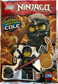 Cole Minifigura kiegészítőkkel - Limitált Kiadás