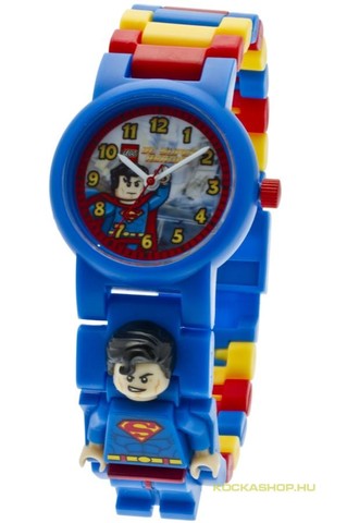 LEGO® Seasonal 9005619 - Superman karóra összerakható szíjjal