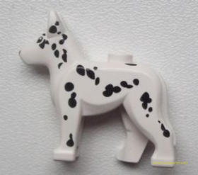Fehér Kutya Fekete Pöttyökkel (Dalmata)