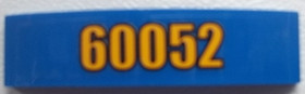 Kék ívelt lejtő 60052 matricával