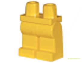 Sárga Minifigura Alsórész