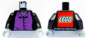 Piton professzor teste Hátán LEGO logoval