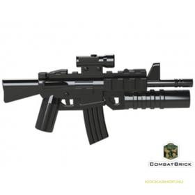 Fémszürke M4A1 karabély, M203 gránátvetővel