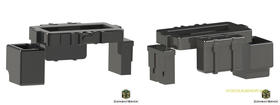 Fekete Tactical Pistol Belt