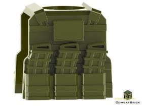 Katonai zöld Reversable with Pmags and Clip