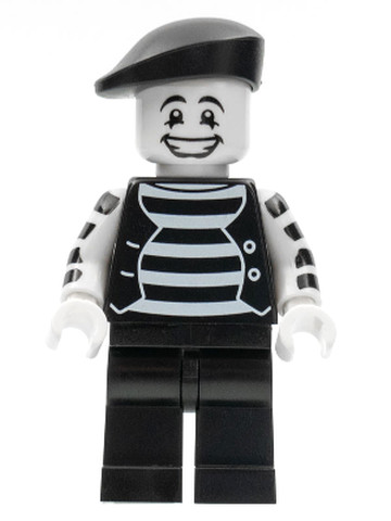 LEGO® Minifigurák col025 - A bohózat - kiegészítő nélkül