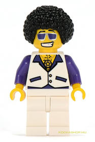 Minifigura 2. sorozat - Disco táncos (kieg.nélkül)