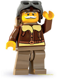 Minifigura 3. sorozat- Pilóta