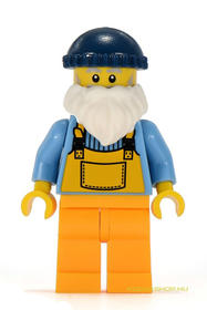 Minifigura 3. sorozat- Horgász (kieg.nélkül)