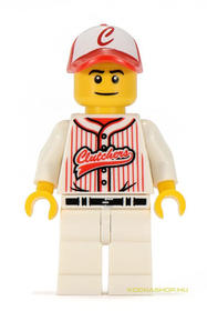 Minifigura 3. sorozat - Baseball játékos (kieg.nélkül)