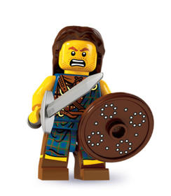 Minifigura 6. sorozat - Felföldi harcos