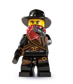 Minifigura 6. sorozat - Bandita