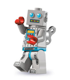 Minifigura 6. sorozat - Felhúzós robot