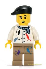 Minifigura 4. sorozat- Festőművész (kieg.nélkül)