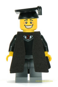 Minifigura 5. sorozat- Diplomás (kieg.nélkül)