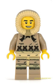 Minifigura 5. sorozat- Lékhorgász (kieg.nélkül)